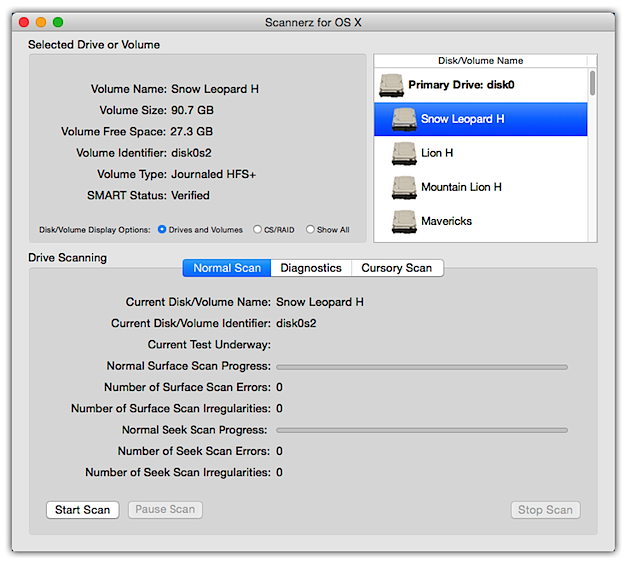 Basic Scannerz
interface