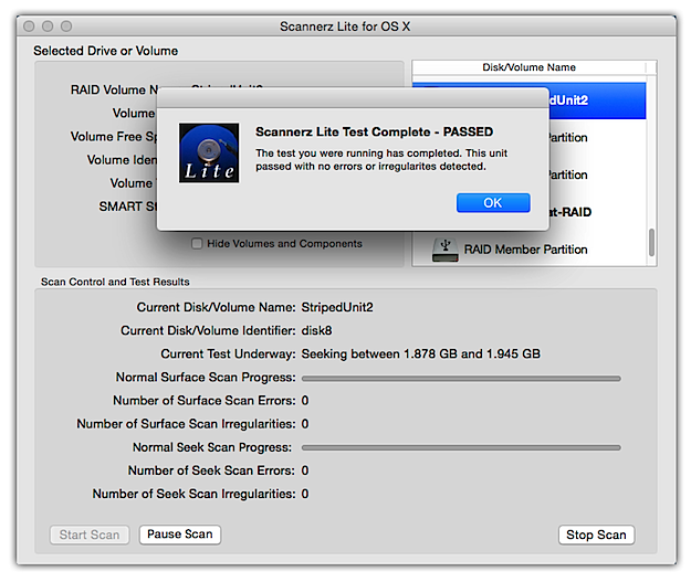 Scannerz Lite test
passed