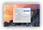Yosemite screenshot icon to link to the Yosemite
          Screenshots page